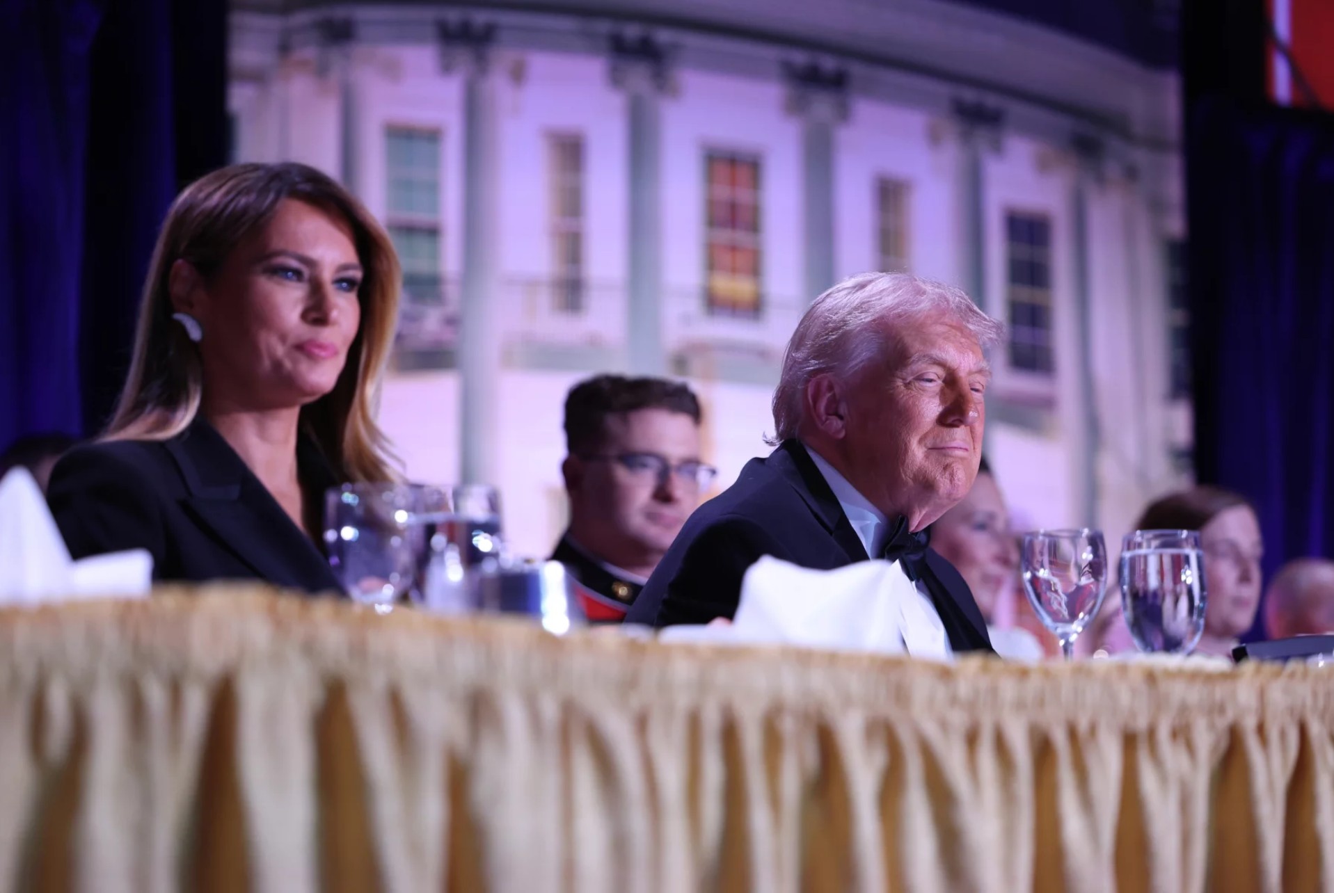 Trump Protects Melania in Chaotic Evacuation at White House Correspondents Dinner
